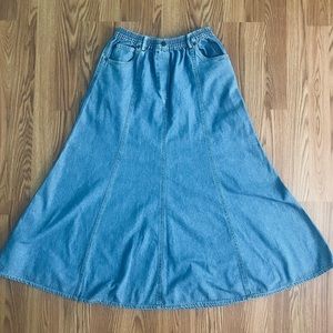 Vintage Susan Bristol Casual denim skirt